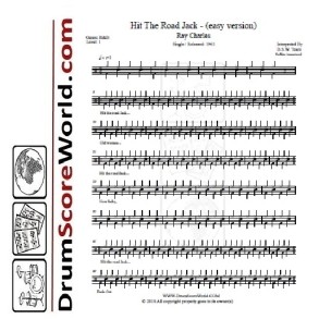 Ray Charles - Hit The Road Jack (Easy Version)